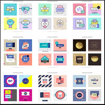 30套电商网页促销打折横幅PSD模板