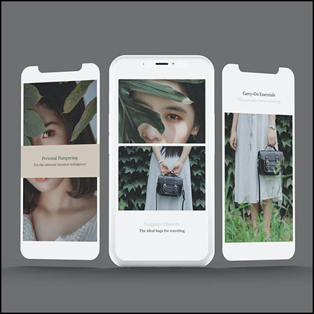 手机 X – 屏幕演示样机模型第一素材网矢量素材精选