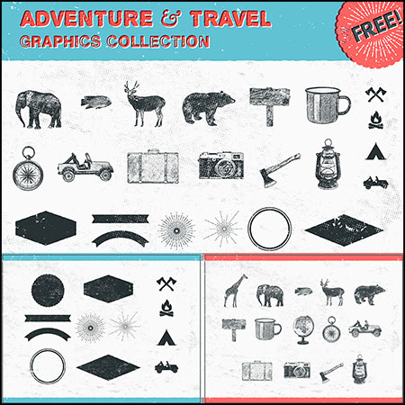 26个动物 形状 图标标志第一素材网矢量素材精选