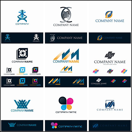 25款企业LOGO标志矢量徽标