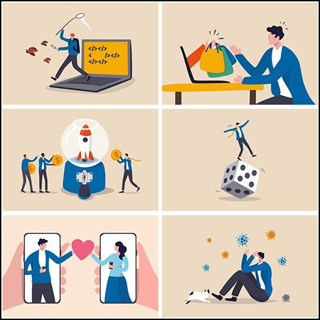 19款创意idea灵光一闪问题解决插图第一素材网矢量素材精选