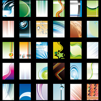 宣传册和传单波纹背景第一素材网矢量素材精选