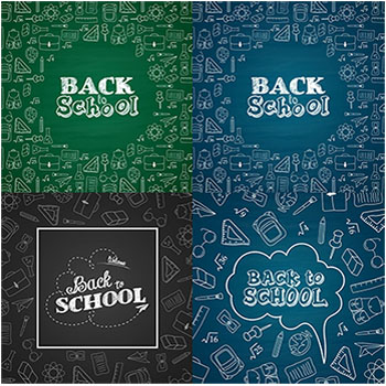 学校开学学习矢量设计背景