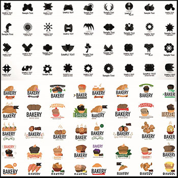 24套食物美食房地产爱心企业等矢量ICON图标