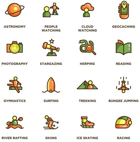 104个时尚的网页第一素材网矢量图标精选