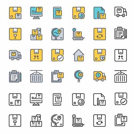 20款计算机软盘第一素材网矢量图标精选