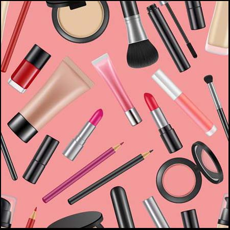 口红女性化妆用品等素材