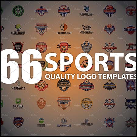 66款篮球 足球体育运动LOGO图标