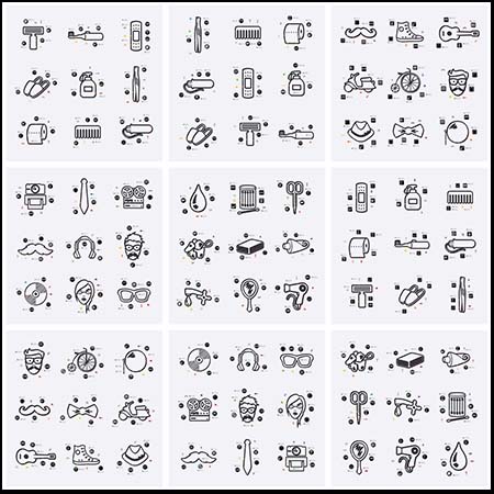 人物装饰品信息图表插图