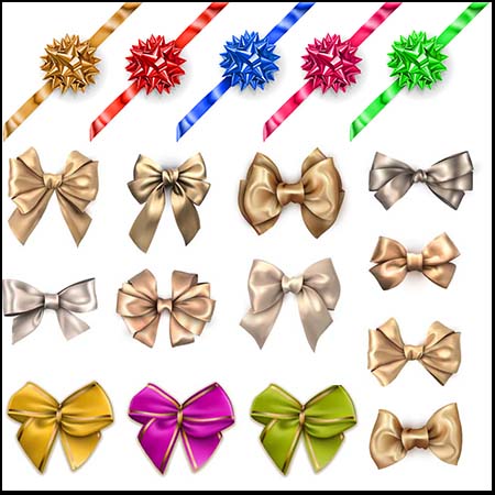 4套蝴蝶结素材