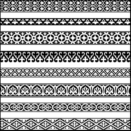 花纹边框花边第一素材网矢量素材精选