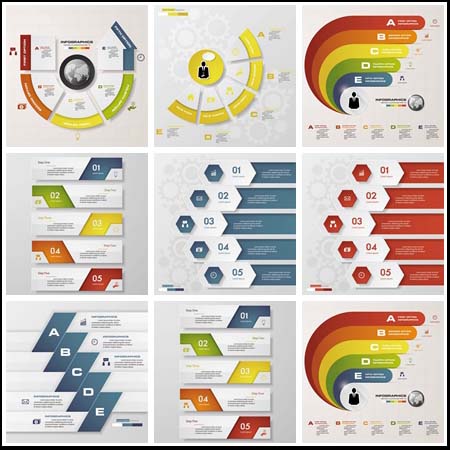 7款漂亮的信息图表插图