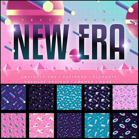 互联网3D立体几何图形科技电子风背景图案