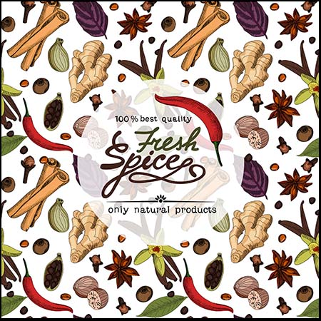 大料 辣椒 生姜等厨房调味用品