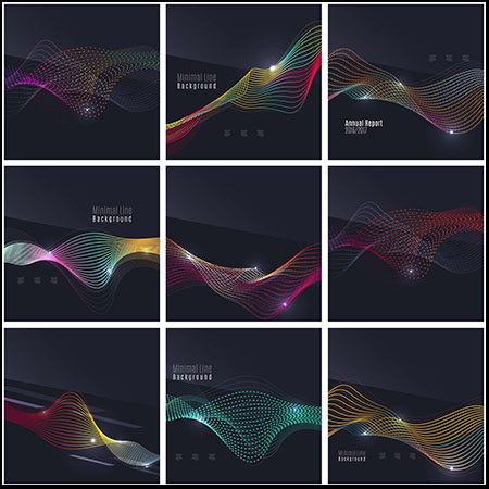 烟雾条纹高科技背景素材