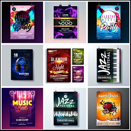 音乐会演唱会音乐节宣传海报