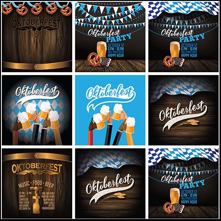啤酒节啤酒海报素材