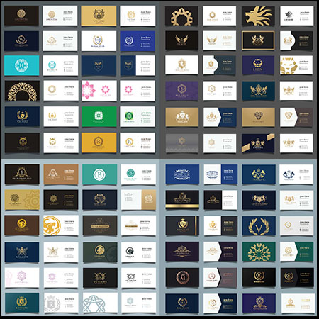 60款欧式复古名片第一素材网矢量素材精选