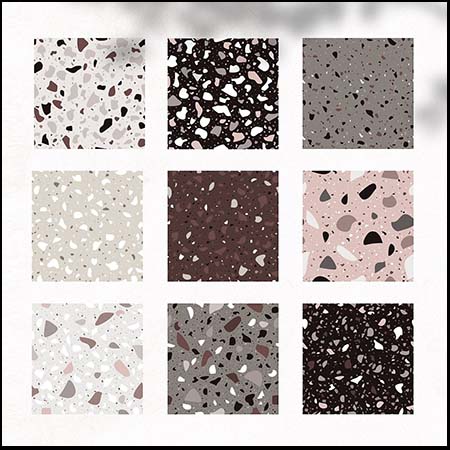 12个自然色彩无缝图案第一素材网矢量背景精选素材