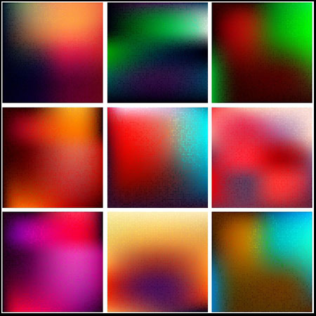 9款渐变网格第一素材网矢量背景精选