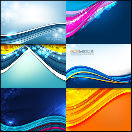 波纹第一素材网矢量背景精选