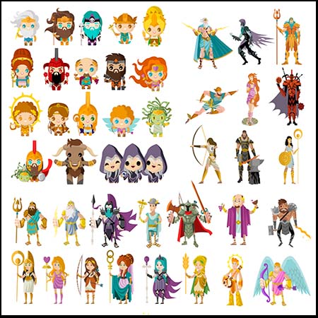 可爱卡通动漫动画人物超人第一素材网矢量素材精选