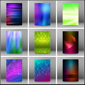 彩色海报邀请函传单卡片第一素材网矢量背景精选