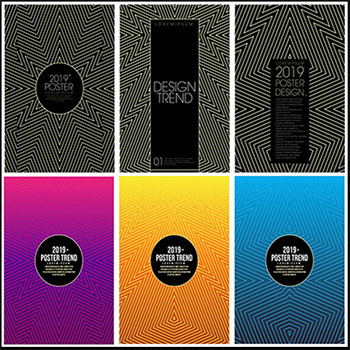 单色渐变色单线条简约封面第一素材网矢量素材精选