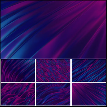 10款丝绸抽象波纹第一素材网矢量背景精选素材