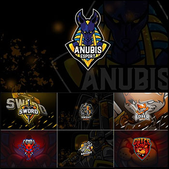 创意游戏动物矢量LOGO图标PNG免抠图