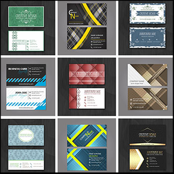 15款个人名片第一素材网矢量素材精选
