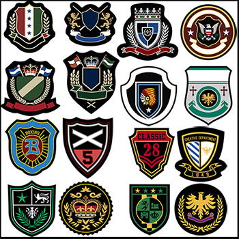 徽章设计第一素材网矢量素材精选