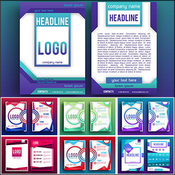 企业公司宣传介绍小册子第一素材网矢量素材精选