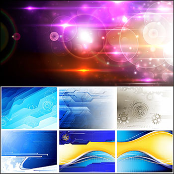 25款抽象背景第一素材网矢量素材精选