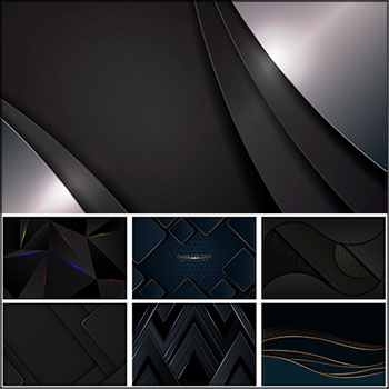 8款菱形多边形金色边框装饰第一素材网矢量背景精选