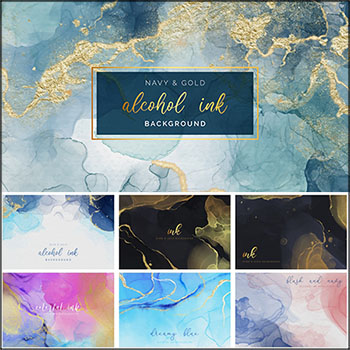 7款水彩纹理抽象背景第一素材网矢量素材精选