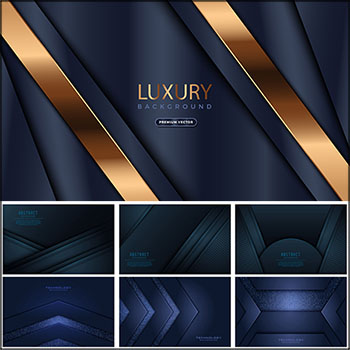 豪华深色科技风格抽象背景