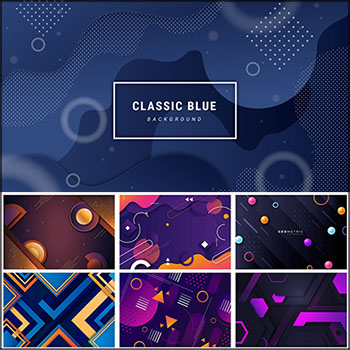 渐变几何形状深色抽象背景第一素材网矢量素材精选