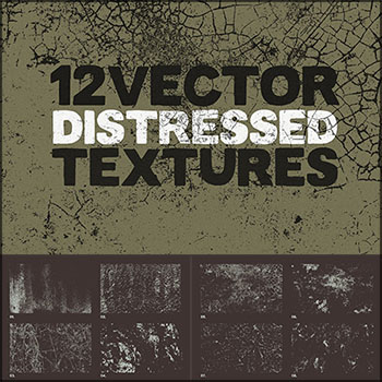 12款复古访旧纹理背景第一素材网矢量素材精选