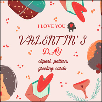 情人节海报贺卡礼物装饰插图PNG免抠图/EPS第一素材网矢量素材精选