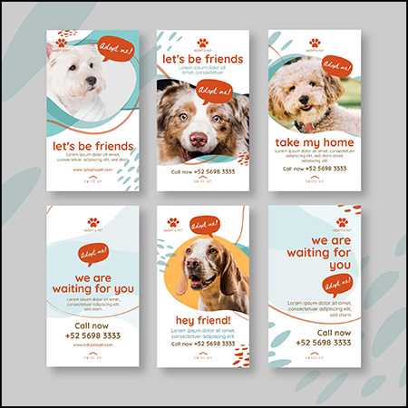 宠物店宠物海报横幅广告模板第一素材网矢量素材精选