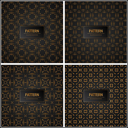 9款多边形图案矢量抽象背景