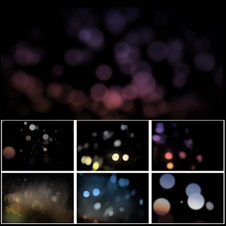 散景光斑梦幻虚化JPG背景