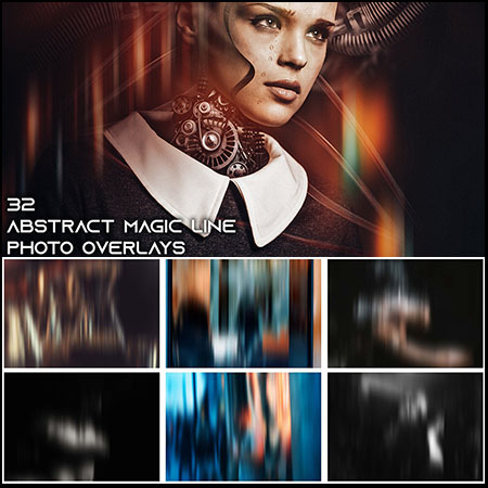 32款魔幻抖动的线条背景overlay覆盖素材