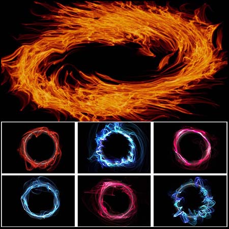 环形魔法火环图片overlay覆盖层素材