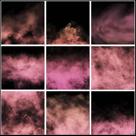 20款烟雾overlay覆盖层素材