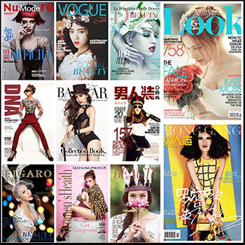 20款杂志封面蚂蚁图库精选PSD模板