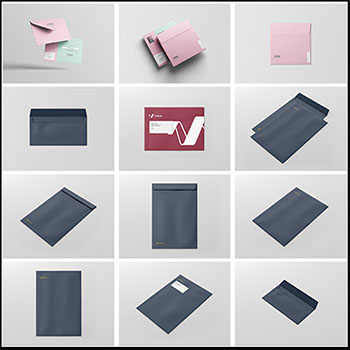 107款信封系列PS智能样机