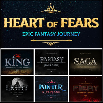 8款大气立体字体样式蚂蚁图库精选PSD分层素材