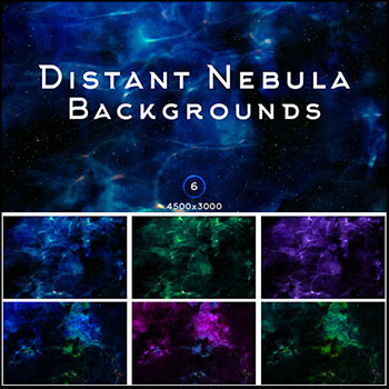 遥远的太空星云梦幻背景设计素材